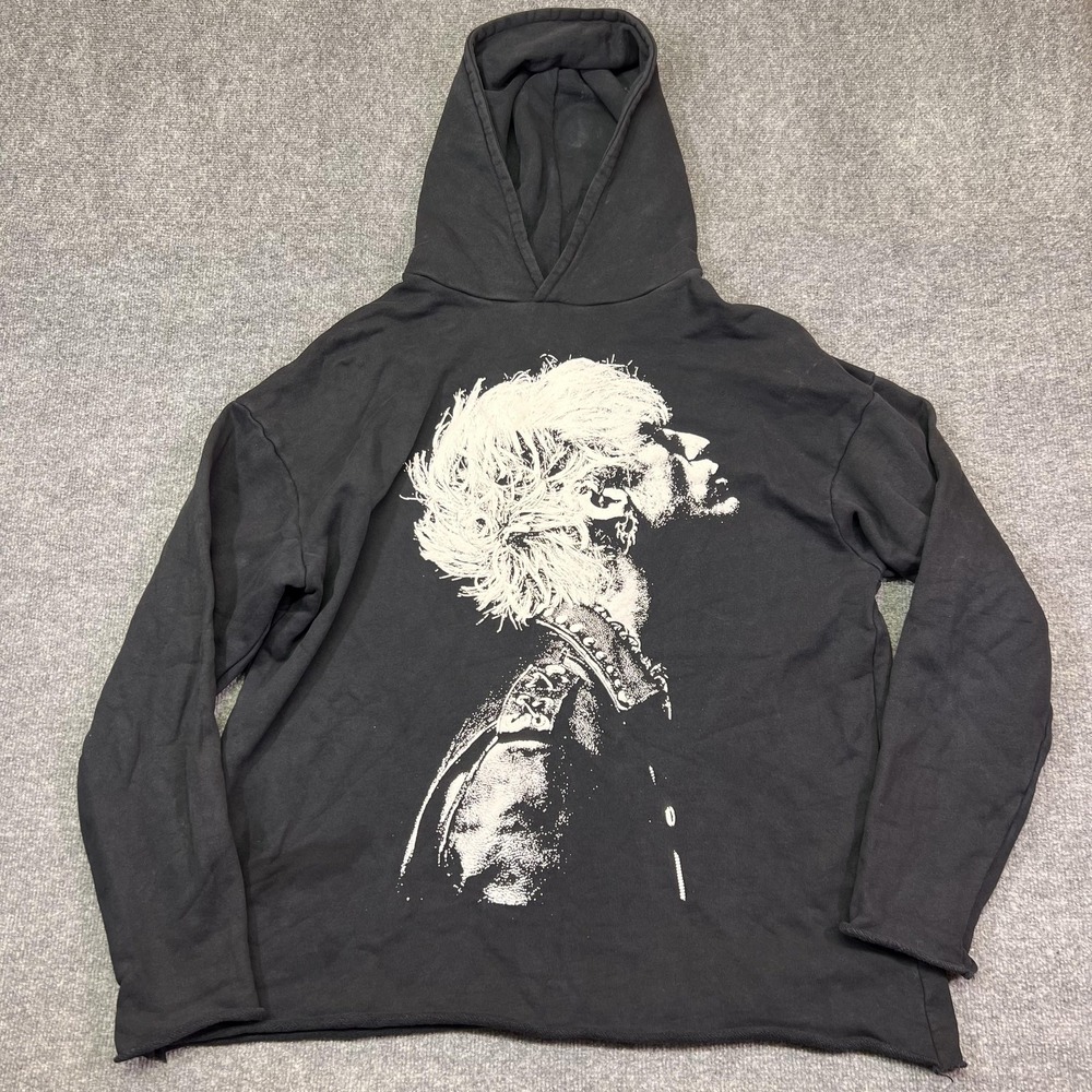 Machine Gun Kelly Hoodie Mens XL Black Mainstream Sellout Graphic Sweatshirt